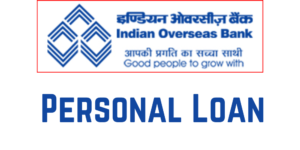 Personal loan from iob